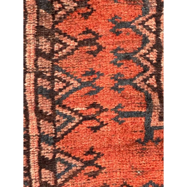 Mid-Century Turkmen Rug, 1940s For Sale - Image 10 of 18