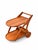 Danish Teak Serving Cart / Bar Trolley – Kjeni Merløse, 1970s. A true Scandinavian design rarity: a high-quality teak...