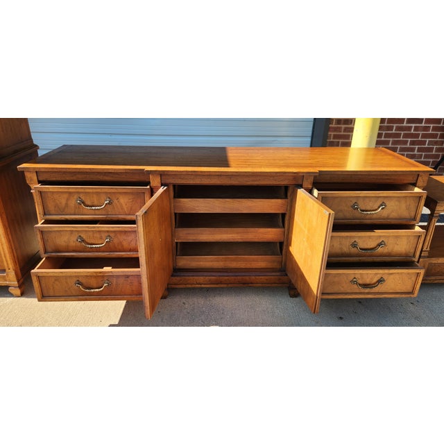 Wood Bedroom Set From Heritage Furniture For Sale - Image 7 of 15