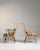 1970s Mid-Century Modern Brown Wood Pair of Club Chairs For Sale - Image 9 of 13