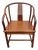 Ming-Style Horseshoe-Back Rosewood Armchair For Sale