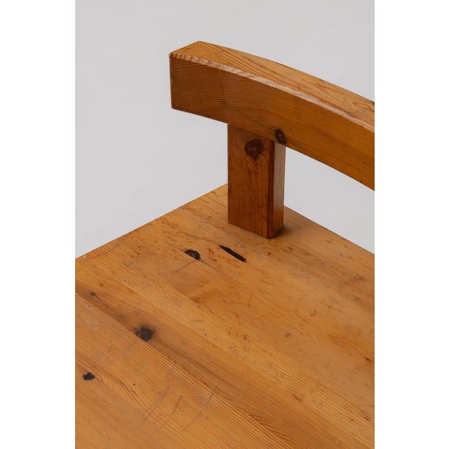 Roland Wilhelmsson Vintage Scandinavian Pine Chairs by Roland Wilhelmsson, 1960s, Set of 2 For Sale - Image 4 of 12