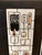 Post Modern 80's 90's Iron Folding Screen With Wood and Stone Elements For Sale - Image 4 of 6