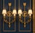 Neoclassical Bronze Two-Light Wall Sconces, 1880, Set of 2 For Sale - Image 9 of 12