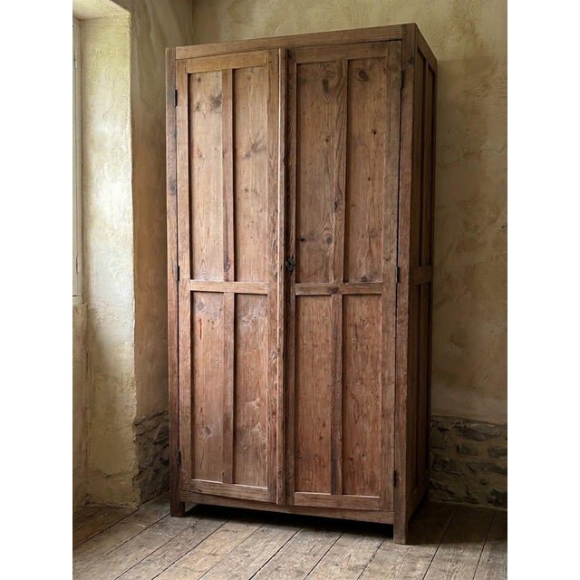 Vintage Parisian Wardrobe, 1945 For Sale - Image 4 of 4