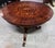 Brown Charles X Marquetry Pedestal Table For Sale - Image 8 of 9