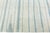Textile Doris Leslie Blau Vintage Indian Dhurrie Striped Blue Rug For Sale - Image 7 of 10