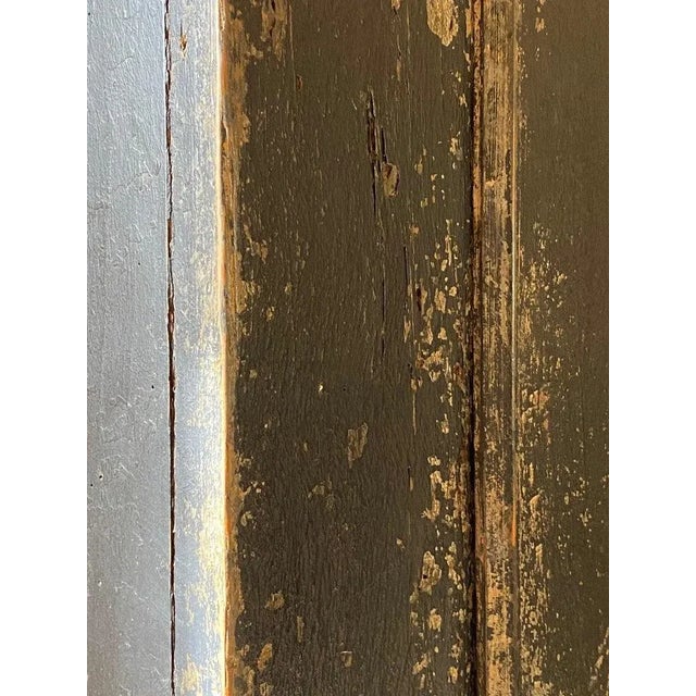 Ebonized Two-Door Pine Cabinet, Italy, 19th Century For Sale - Image 12 of 12