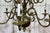 Two-Tier 12-Light Dutch Brass Chandelier, 1930s For Sale - Image 4 of 18