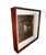 Mid-Century Modern Mid 20th Century Large Gold Leaf Mirror With Mahogany Frame For Sale - Image 3 of 5