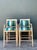 Vintage Carved Dolphin and Fabric Bar Stools - Set of 4 For Sale - Image 4 of 12