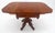 Solid Mahogany Heavily Fine Carved Base Folding Drop Leaf Pembroke Table For Sale - Image 11 of 12