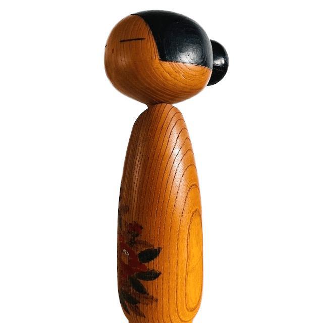 Vintage Japanese Sosaku Kokeshi Figurine by Sato Suigai, 1960s For Sale - Image 11 of 15
