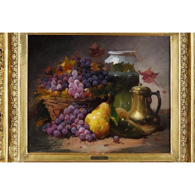 Alfred Arthur Brunel De Neuville, Still Life, 1890, Canvas, Framed For Sale - Image 3 of 18