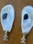 Contemporary 1960s Oyster Shell Lamp Finials - a Pair For Sale - Image 3 of 4