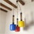 Stilnovo Mid-Century Glass Pendants Chandelier, by Stilnovo 1960 For Sale - Image 4 of 12