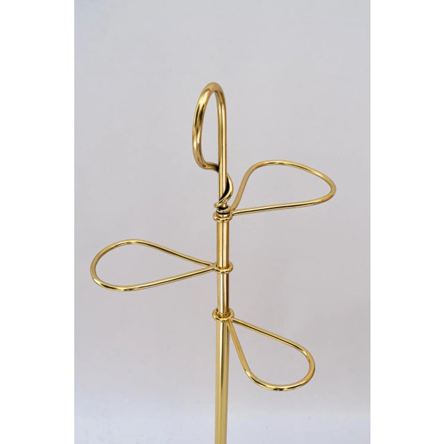 Umbrella Brass Stand, Vienna, Austria, 1950s For Sale - Image 4 of 9