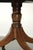 19th Century Antique English Drop-Leaf Side Table with Brass Details For Sale - Image 13 of 15