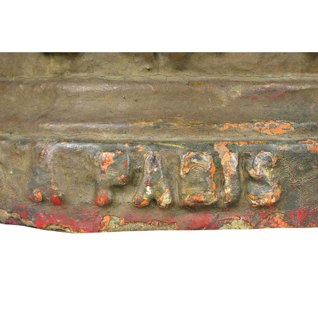 French Cast Iron Horse Head Hitching Post For Sale - Image 9 of 11
