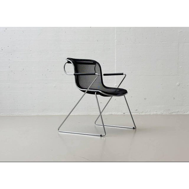 Bauhaus Penelope Chair by Charles Pollock for Castelli For Sale - Image 3 of 18