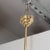 Barovier & Toso "Bullicante" Murano Glass and Brass Pendant/Chandelier For Sale In New York - Image 6 of 9