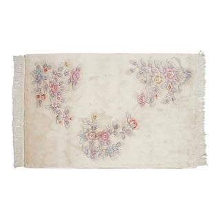 Vintage Contemporary Art Deco Rug - 4' X 6' For Sale