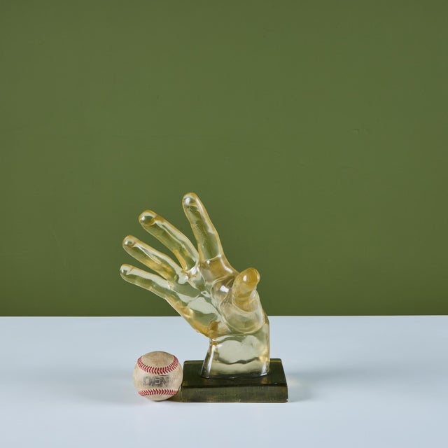 Dorothy Thorpe Style Resin Hand Sculpture For Sale In Los Angeles - Image 6 of 12