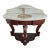 Antique Mahogany and Marble Wash Stand For Sale