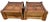 1980s Drexel Heritage Laureate Nightstands End Tables Double Door Cabinet, Drawer Pair For Sale - Image 13 of 13