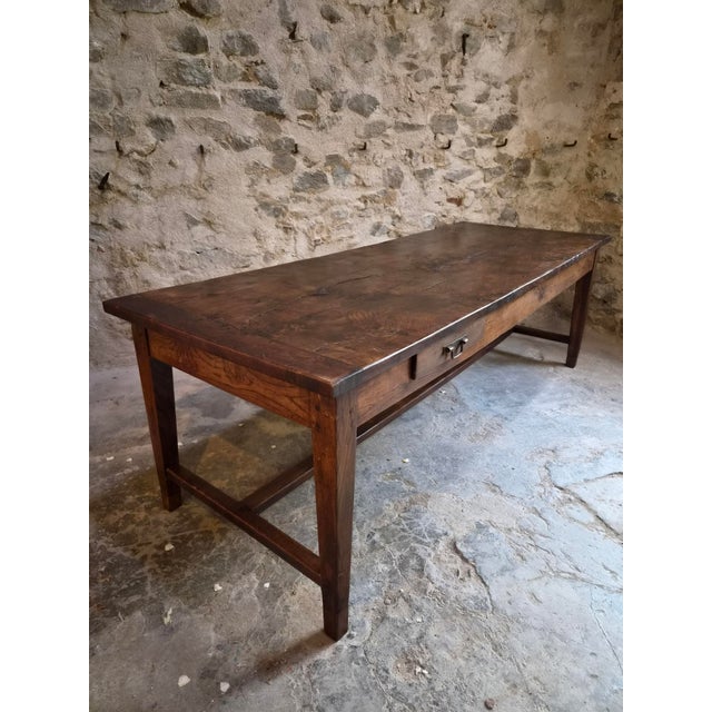 Antique French Farmhouse Table, 1780 For Sale - Image 13 of 18