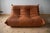 Brown Leather Togo Living Room Set by Michel Ducaroy for Ligne Roset, Set of 5 For Sale - Image 11 of 18