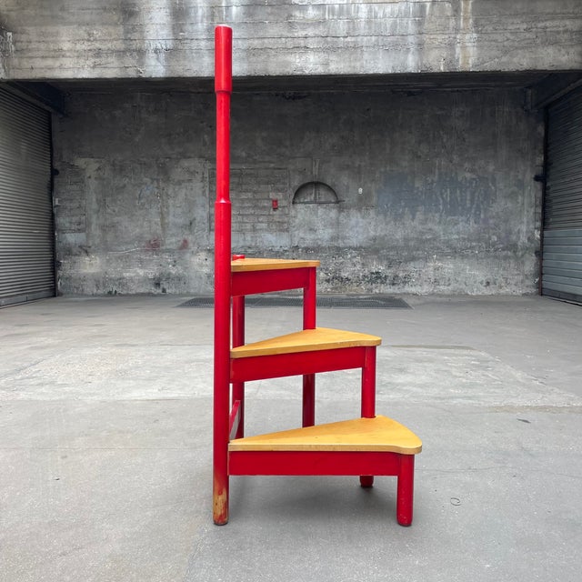 Library Staircase by Vico Magistretti for Cassina, 1970s For Sale - Image 3 of 11