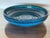 Italian midcentury Aldo Londi Bitossi Rimini blue ceramic centerpiece bowl, Italy, 1950-1960s. Unusual large scale 14,17...