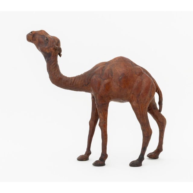 Late 20th Century Standing Camel Leather Covered Sculpture, 20th Century For Sale - Image 5 of 8
