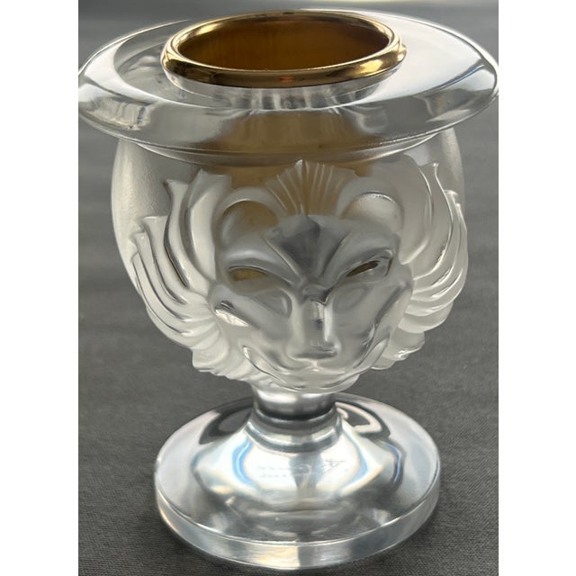 2000 - 2009 Vintage Candleholder by René Lalique, 2000s For Sale - Image 5 of 8