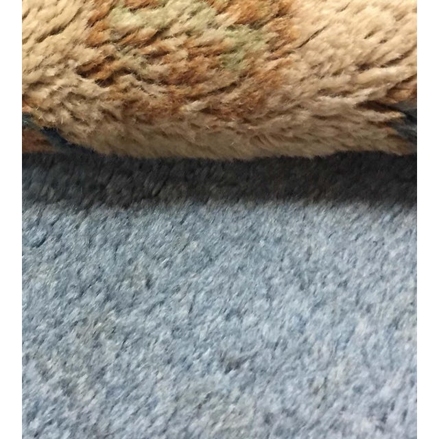 1940s Vintage Circa 1940 Kirman Area Rug 5ft 11in X 9ft 2in For Sale - Image 5 of 8