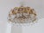 Metal Gilded Brass and Crystal Glass Ceiling Light from Palwa, Germany, 1970s For Sale - Image 7 of 13