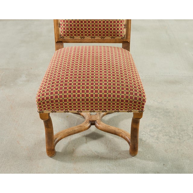 Set of Six Minton-Spidell Louis XIII Os De Mouton Dining Chairs For Sale - Image 11 of 18