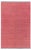 Doris Leslie Blau Scandinavian Vintage Abstract Brick Red Flatweave Wool Carpet For Sale