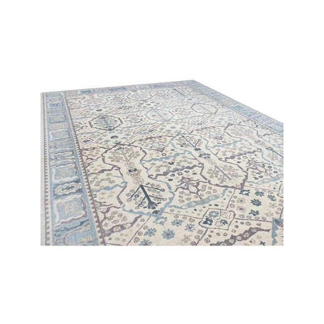 1990s 13x16 Turkish Oushak Area Rug - 111222 For Sale - Image 5 of 9