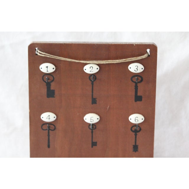 Key Holder Box in Wood and Metal, 2000s For Sale - Image 15 of 18