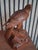 Brown Brienz Swiss Woodcarvers, Eagle Sculpture, 1920s, Glass and Wood For Sale - Image 8 of 18