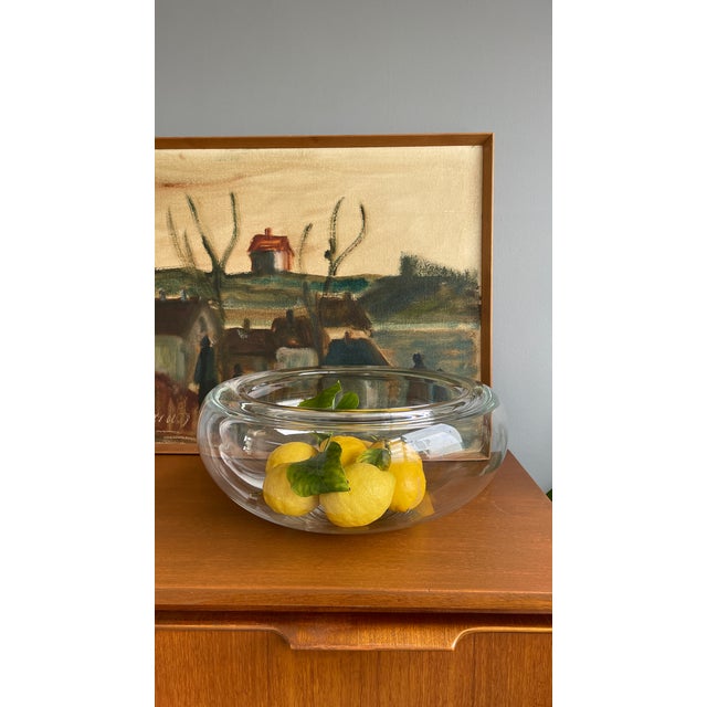 Danish Provence Glass Bowl by Per Lütken for Holmegaard, 1950s For Sale - Image 9 of 10