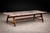 Brazilian Modern Coffee Table in Caviuna wood & Rosé Portuguese Marble Top by Giuseppe Scapinelli, Brazil, 1950s — Lot 884 For Sale - Image 15 of 16