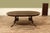 54 Inch Round Inlaid Walnut Pedestal Dining Table With Leaves Seats 4 to 8 People For Sale In New York - Image 6 of 14