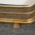 Brass Vintage Perforated Brass Fireplace Fender For Sale - Image 8 of 8