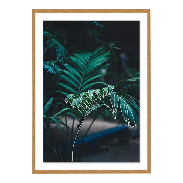 Many Faces 76 by Chloe Besson Contemporary Photograph in Gold Frame, Medium For Sale