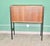 Bar Cabinet with Chrome Handles, 1960s, in Worn conditions. Designed 1960 to 1969