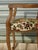 Louis XV Convertible Armchair with Brocade Fabric, 1950s For Sale - Image 12 of 18
