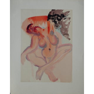 Salvador Dali, Les Indolents, Nude, Etching For Sale